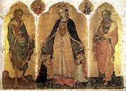 JACOBELLO DEL FIORE Triptych of the Madonna della Misericordia g oil painting artist